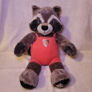 "Guardians of the Galaxy" Rocket Raccoon 17” Plush Toy Build-A-Bear Marvel